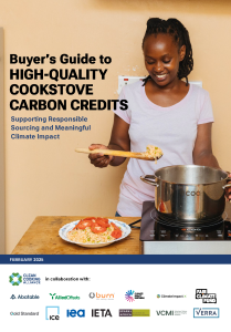 Buyer's guide to high-quality cookstove carbon credits
