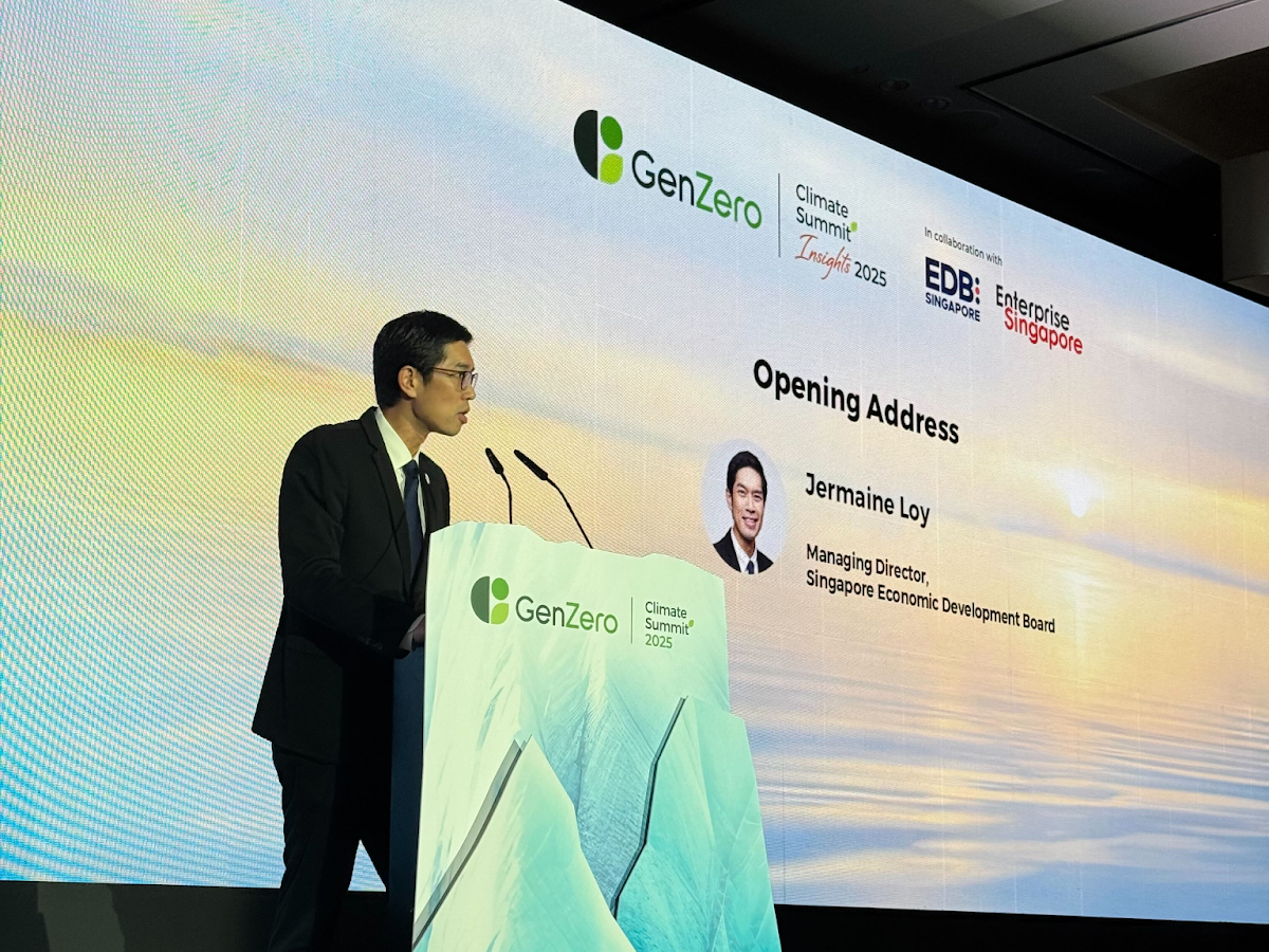 Opening address of Ecosperity 2025 by Jermaine Loy