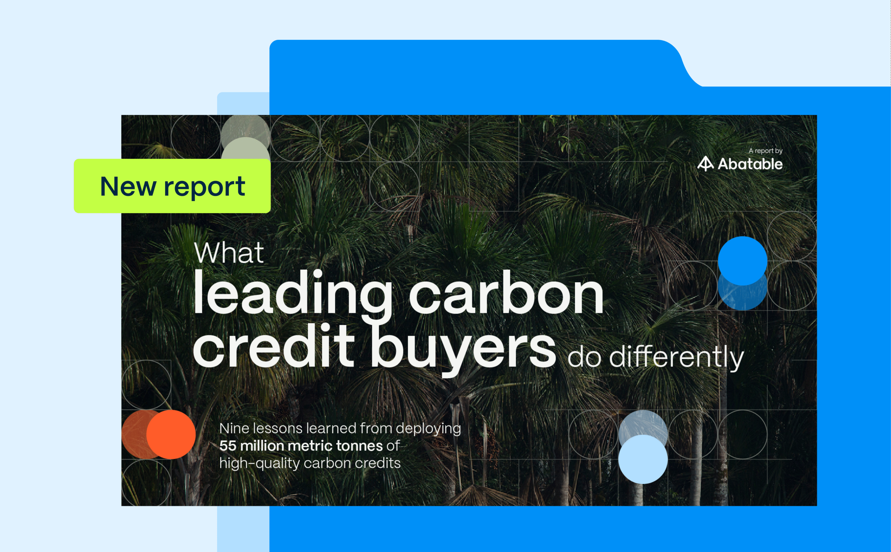 Download Abatable's latest report 'What leading carbon credit buyers do differently' to find out how expert companies go about buying carbon credits.
